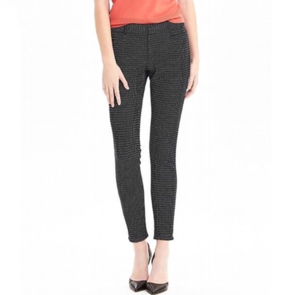 Banana Republic Sloan navy dashed pant